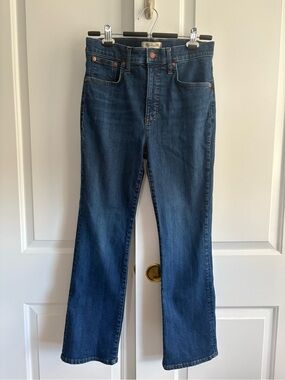 Madewell Cali Demi Boot Cut Jeans Sz 29 High Rise
